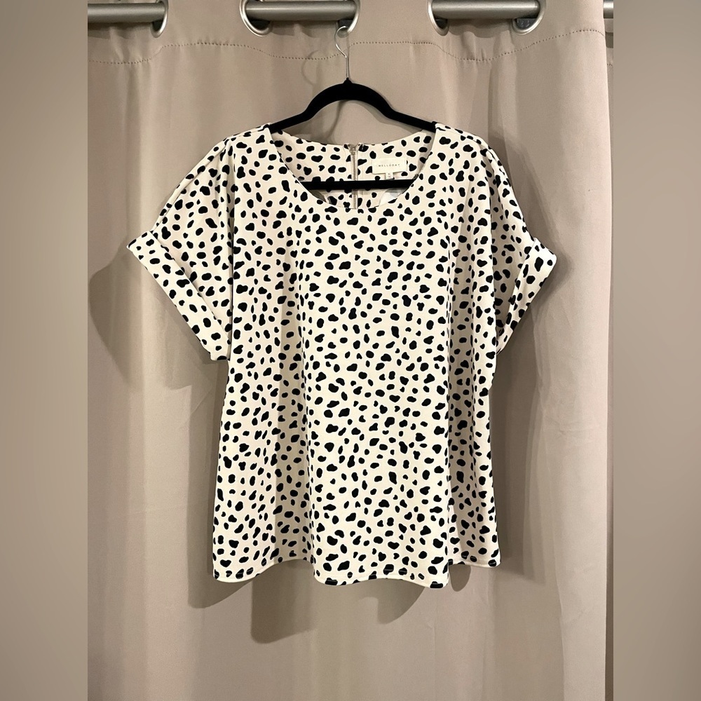Women’s Melloday Cheetah Print Blouse